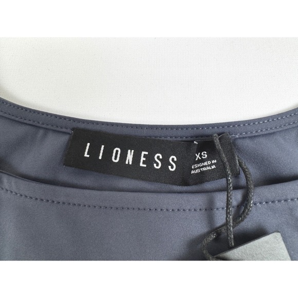 Lioness Bisous Ruffle Dress Size XS Mineral Blue New With Tags - Picture 8 of 10